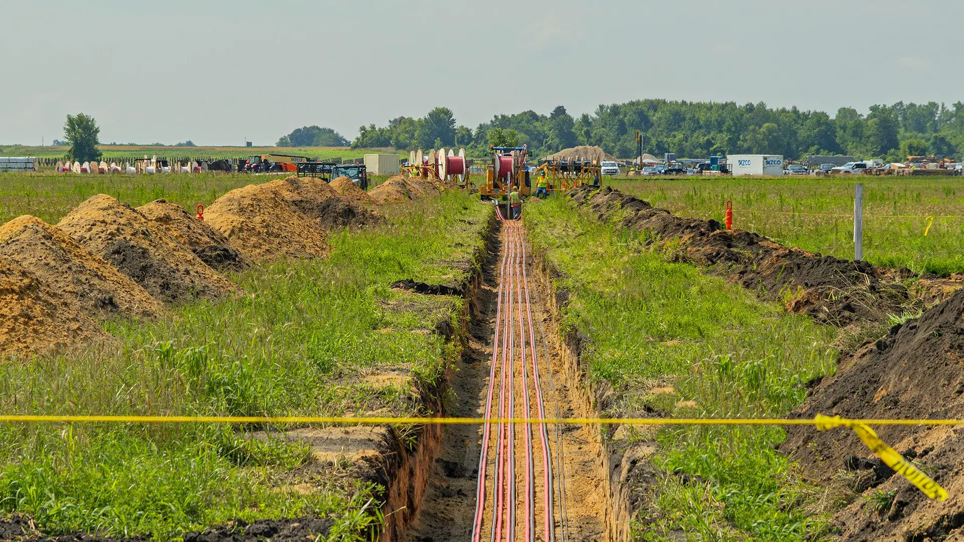 Underground Cable & Fiber Installation | Project
