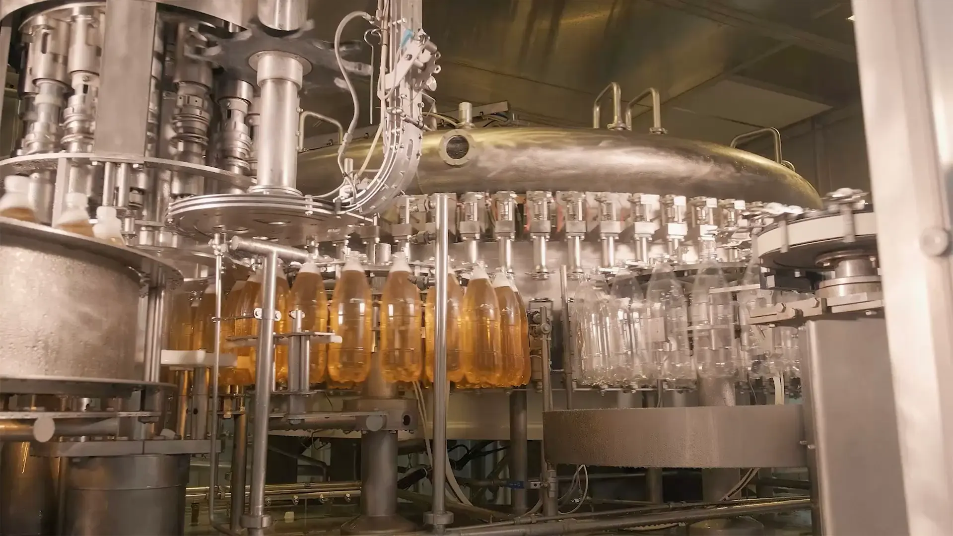 aerial view of manufacturing plant site